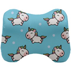 Unicorns  Head Support Cushion by Sobalvarro