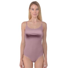 True Mauve Color Camisole Leotard  by SpinnyChairDesigns