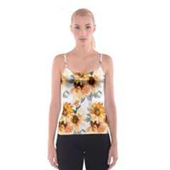 Sunflowers Spaghetti Strap Top by Angelandspot