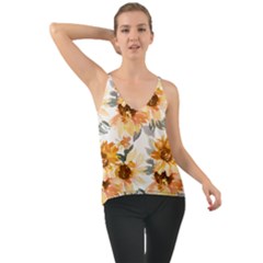 Sunflowers Chiffon Cami by Angelandspot
