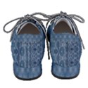 Boho Denim Blue Pointed Oxford Shoes View4