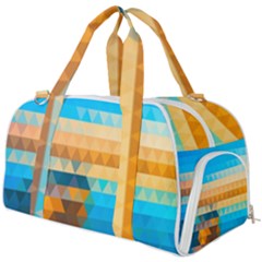 Mosaic  Burner Gym Duffel Bag by Sobalvarro