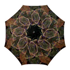 Fractal Geometry Golf Umbrellas by Sparkle