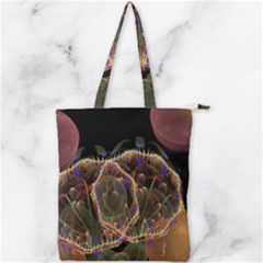 Fractal Geometry Double Zip Up Tote Bag by Sparkle