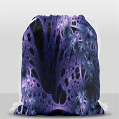 Fractal Web Drawstring Bag (small) by Sparkle
