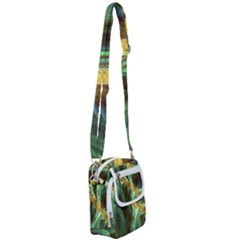 Abstract Illusion Shoulder Strap Belt Bag by Sparkle