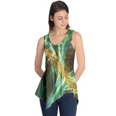 Abstract Illusion Sleeveless Tunic by Sparkle