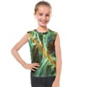 Abstract Illusion Kids  Mesh Tank Top View1