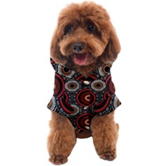 Tribal Aztec Mandala Art Dog Coat by tmsartbazaar