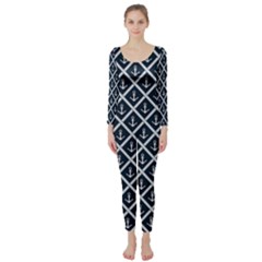 Anchors  Long Sleeve Catsuit by Sobalvarro