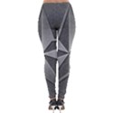 Star Grey Lightweight Velour Leggings View2