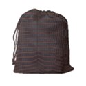 Chestnut Nile Crocodile Skin Drawstring Pouch (2XL) View2