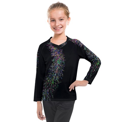 Galaxy Space Kids  Long Mesh Tee by Sabelacarlos