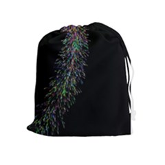 Galaxy Space Drawstring Pouch (xl) by Sabelacarlos
