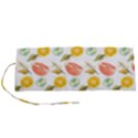 Citrus Gouache Pattern Roll Up Canvas Pencil Holder (S) View1