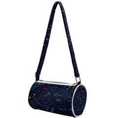Traditional Tribal Pattern Mini Cylinder Bag by tmsartbazaar