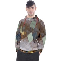 Digital Geometry Men s Pullover Hoodie by Sparkle