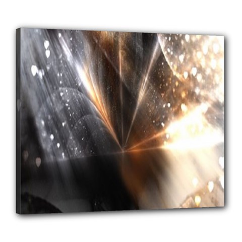 Flash Light Canvas 24  X 20  (stretched) by Sparkle