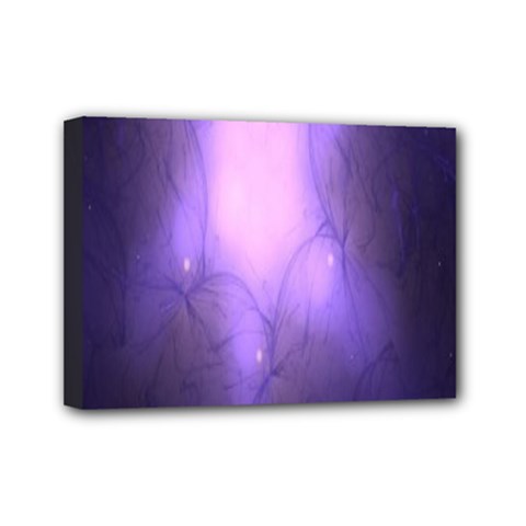 Violet Spark Mini Canvas 7  X 5  (stretched) by Sparkle