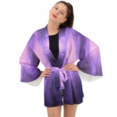 Violet Spark Long Sleeve Kimono by Sparkle