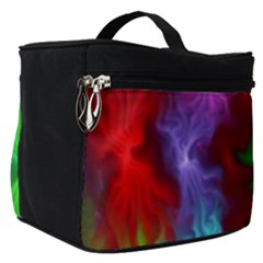 Rainbow Waves Make Up Travel Bag (small) by Sparkle