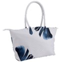 Blue banana leaves Canvas Shoulder Bag View2