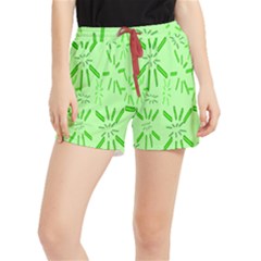 Electric Lime Runner Shorts by Janetaudreywilson