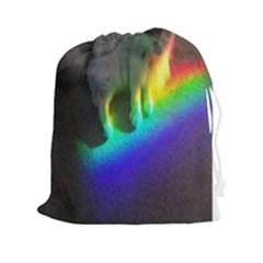 Rainbowcat Drawstring Pouch (2xl) by Sparkle