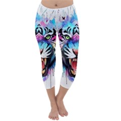 Butterflytiger Capri Winter Leggings  by Sparkle