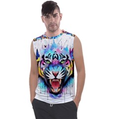 Butterflytiger Men s Regular Tank Top by Sparkle