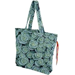 Realflowers Drawstring Tote Bag by Sparkle