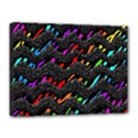 Rainbowwaves Canvas 16  x 12  (Stretched) View1