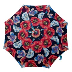 Flowers Pattern Hook Handle Umbrellas (large) by Sparkle