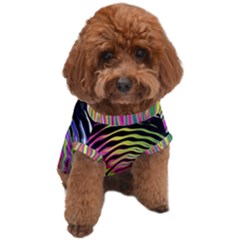 Rainbowwaves Dog T-shirt by Sparkle