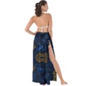 Tribal Festive Folk Pattern Maxi Chiffon Tie-Up Sarong View2