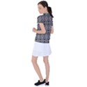 Abstract Boho Style Geometric Women s Polo Tee View2