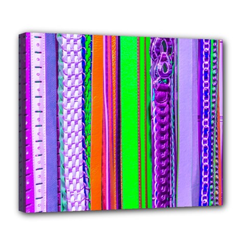 Fashion Belts Deluxe Canvas 24  X 20  (stretched) by essentialimage