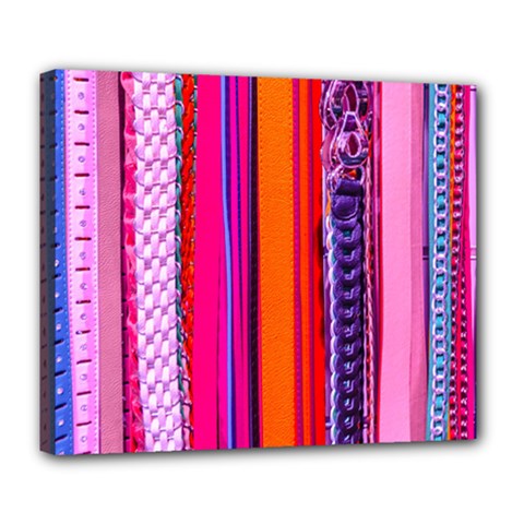 Fashion Belts Deluxe Canvas 24  X 20  (stretched) by essentialimage