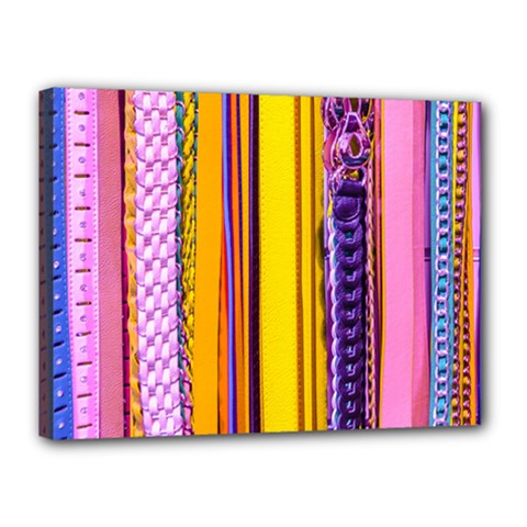 Fashion Belts Canvas 16  X 12  (stretched) by essentialimage