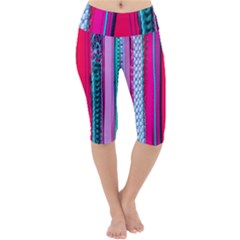 Fashion Belts Lightweight Velour Cropped Yoga Leggings by essentialimage