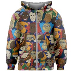 Wowriveter2020 Kids  Zipper Hoodie Without Drawstring by Kritter