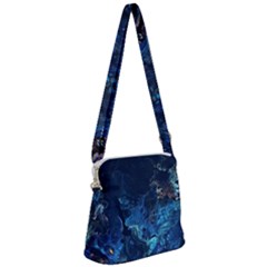  Coral Reef Zipper Messenger Bag by CKArtCreations