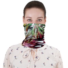 Watercolor Monstera Leaves Face Covering Bandana (adult) by goljakoff
