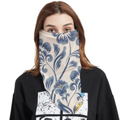 Baatik Print 5 Face Covering Bandana (triangle) by designsbymallika
