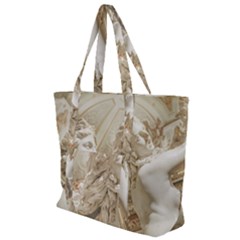 Apollo And Daphne Bernini Masterpiece, Italy Zip Up Canvas Bag by dflcprintsclothing