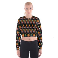 Halloween Cropped Sweatshirt by Sparkle