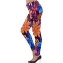 Colourful Print 5 Lightweight Velour Leggings View3