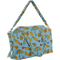 New Season Umbrella Canvas Crossbody Bag by designsbymallika