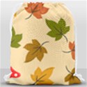 Autumn Leaves Drawstring Bag (Large) View2