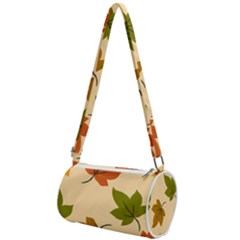Autumn Leaves Mini Cylinder Bag by DithersDesigns